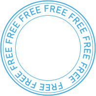 FREE ぐるぐる回転する円